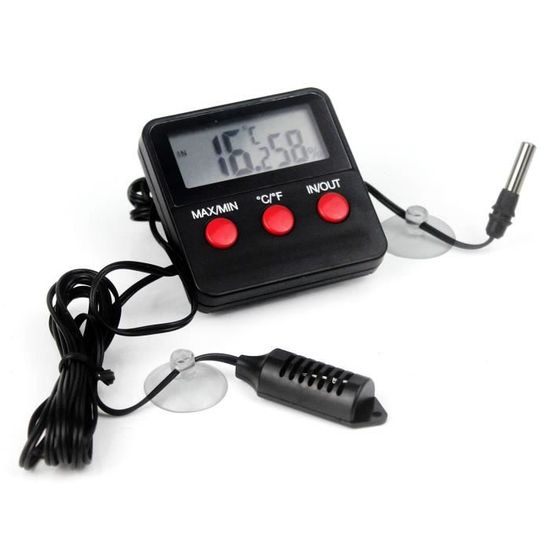 Thermomètre hygromètre UA963 - HURRISE - Mesure de la température et de l'humidité - Blanc