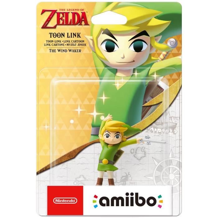 Figurine Amiibo - Link (The Wink Waker) • Collection The Legend of Zelda
