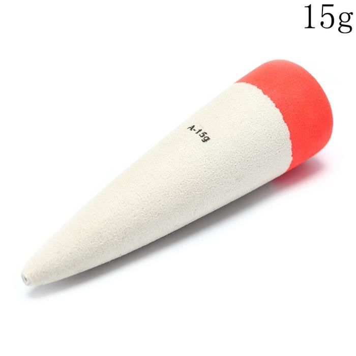 Lot De 5 Flotteurs De Pêche En Mousse Eva Pour Eau Douce Et Eau Salee  18 G