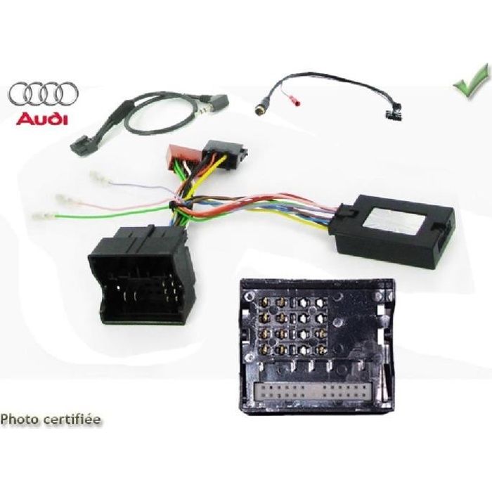 Interface Cde au Volant Audi A3/ A4/ TT/ A6 ap01 Pioneer/ Sony - ADNAuto - ADN-CAV