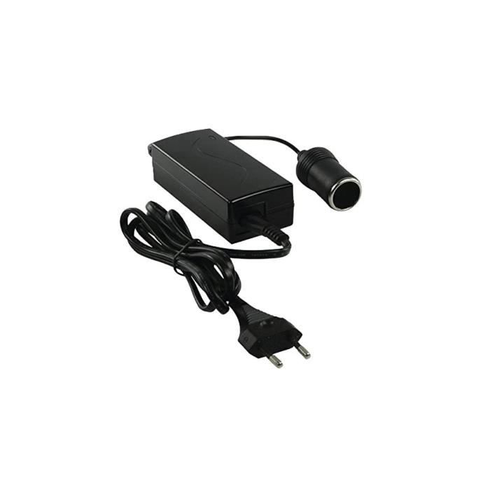 électrique de voyage allume cigare 12 volts vers prise secteur 100-240VAC - 5A -12V