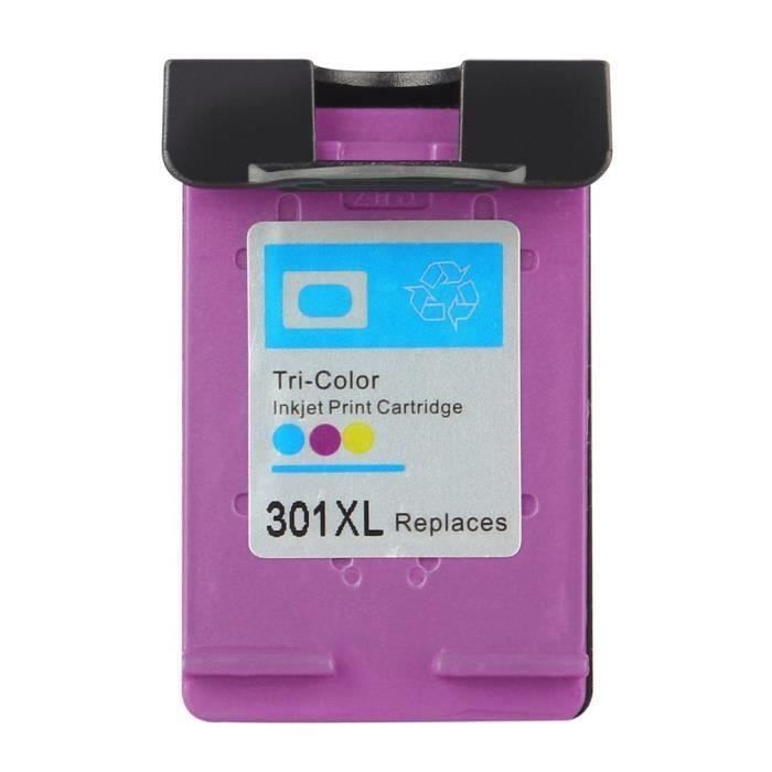 Pour cartouches d 'encre couleur HP 301 - 301XL - Pour HP Envy 4500