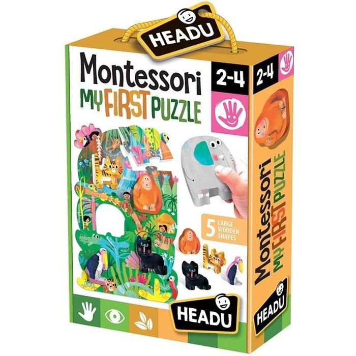 Montessori Mon Premier Puzzle La Jungle