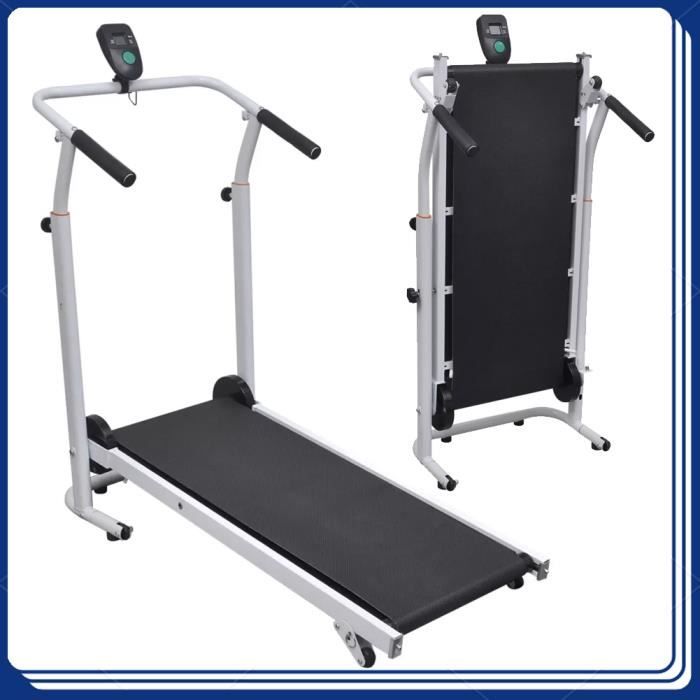 Noir 86,5 cm Mini tapis roulant pliable X