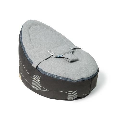 Babymoov doomoo® Nid Bear Grey Transat Microbilles Evolutif