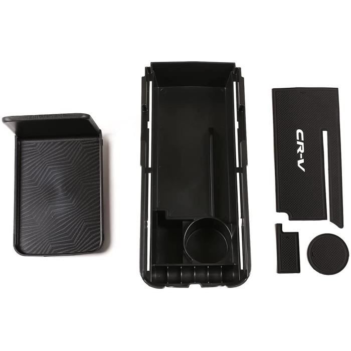 Boîte de rangement d'accoudoir de commande centrale de voiture plateau de boîte de rangement pour Honda CRV 2017-2021
