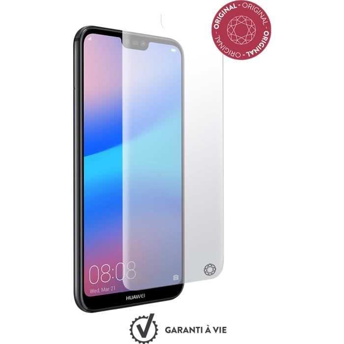 Protège-écran verre trempé Force Glass avec kit de pose pour Huawei Mate 20 Lite