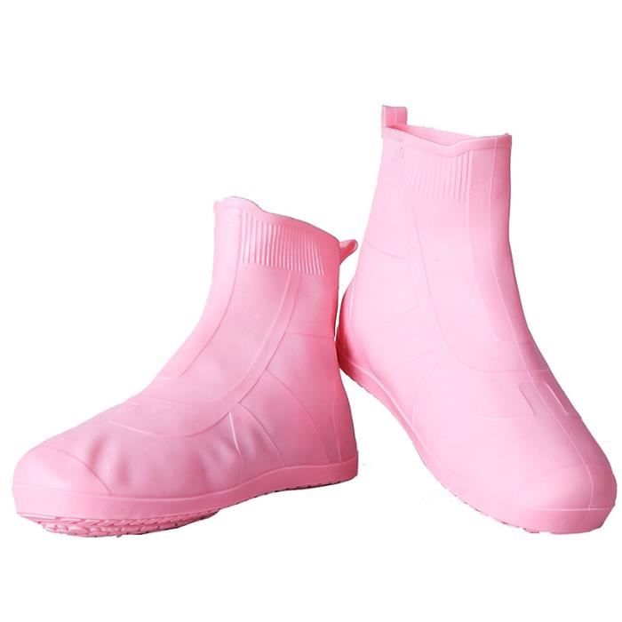 DAMILY® Couvre-chaussures de pluie Antidérapant Imperméable Protecteur de chaussures