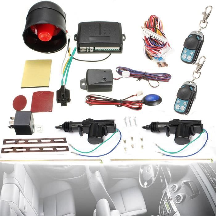U Kit Universel Télécommande Protection Sécurité Central Alarme Antivols Capteur