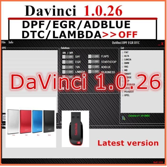 logiciel Pro Dpf Egr Dtc, rabats Adblue, désassemblage, remappage, 2022