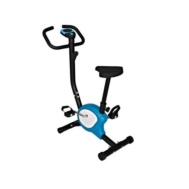 TEMPSA Vélo d'appartement entraînement perdre du poids équipement Bleu Noir