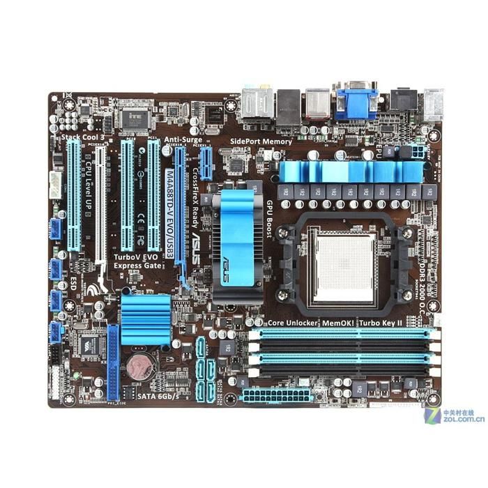 Carte mère ASUS M4A88TD-V EVO/USB3 AMD 880G Socket AM3 4xDDR3 16GB ATX - Asus