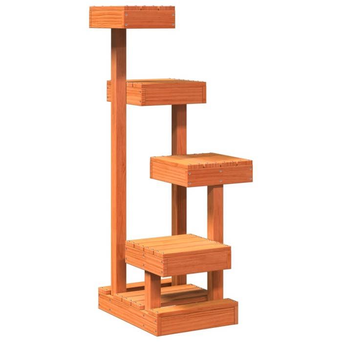 Meilleurs prix pour Arbre a chat meuble tour grimper jouet grattage grattoir escalade plateforme cire 45,5 x 49 x 103 cm bois de pin massif