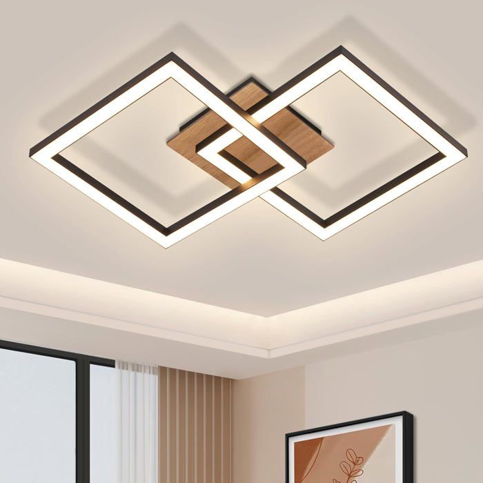 Plafonnier LED Design Moderne - 35W Blanc Chaud 3000K - Pour Salon Ou Chambre - Marque B.K.Licht
