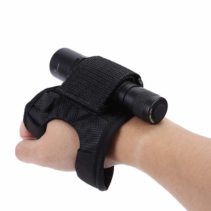 Gants de lampe de poche étui pour lampe de poche support de lampe de poche portable support de poignet adapté
