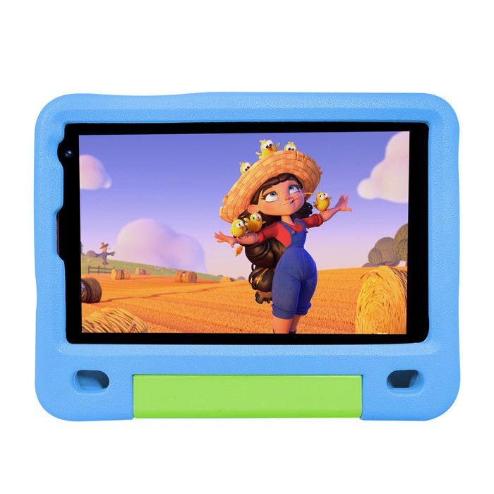 Tablette Enfants 8 Pouces Android 12，4GB RAM 64GB ROM HD 1280 * 800 IPS Screen Contrôle ParentalGoogle Playstore