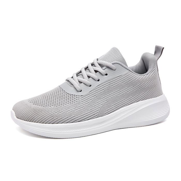 INSFITY Basket Gris Adulte Homme Femme Grande taille Maille Respirante Sport Légèreté Running