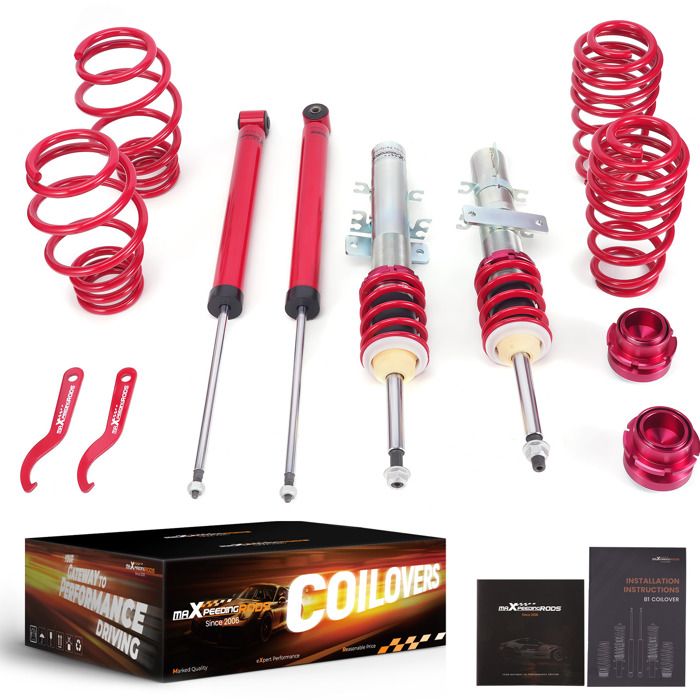 Ressort de Suspension Kit Suspension Combine Filete pour VW Polo 9N 9N2 9N3 Seat 6L Amortisseur