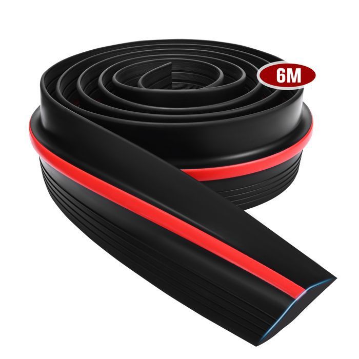 Joint bas porte de garage sectionnelle 3m, 4m, 5m, 6m en caoutchouc