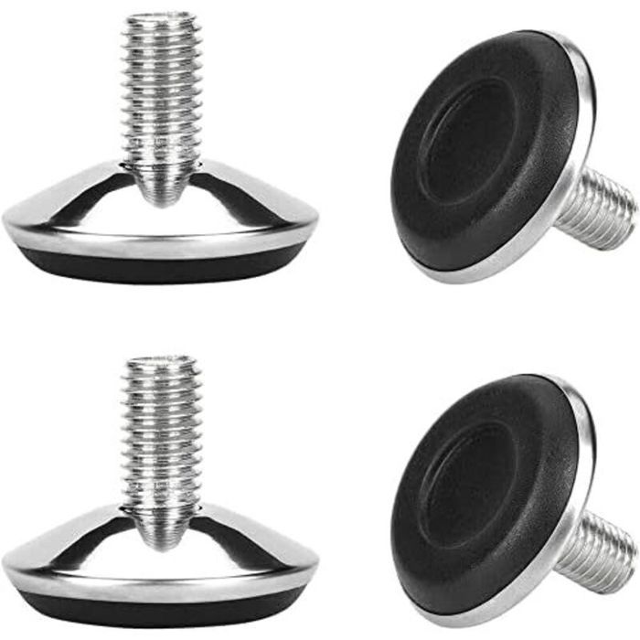 Pieds de nivellement réglables protections pour meubles (chaises tables armoires) lot de 4 diamètre 50 mm
