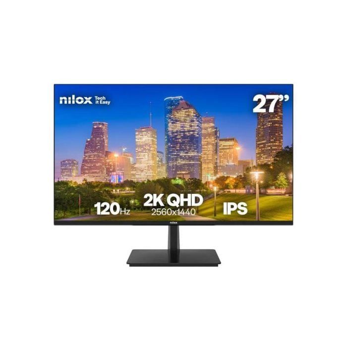 Monitor Nilox NXM272K1204 27 Quad HD 120Hz IPS Tiempo de respuesta 4 ms