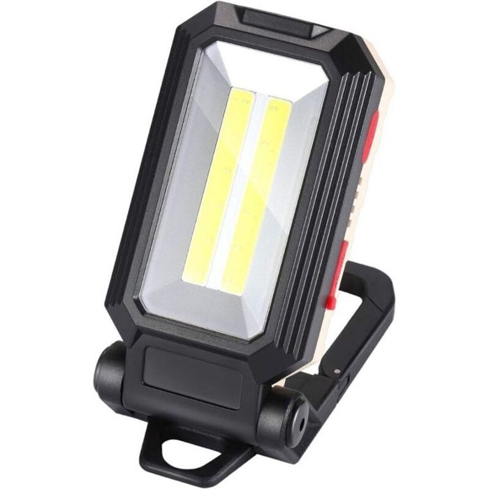 Lampe de travail magnétique rechargeable puissante — Lampe torche avec port USB (IPX4)