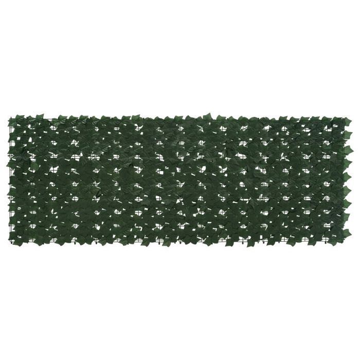 vidaXL Écran de balcon avec feuilles 200 x 75 cm