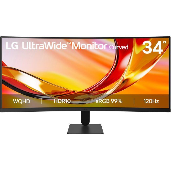Écran PC LG 34U601B B 34'' WQHD UltraWide 120Hz VA Courbe FreeSync HDR10 - vue 6