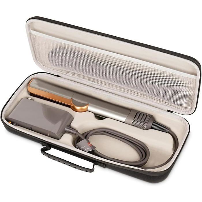 Étui Rigide EVA pour Dyson Airstrait HT01 Boîte de Transport Portable & Sac de Rangement Accessoires Lisseur de Cheveux mununo
