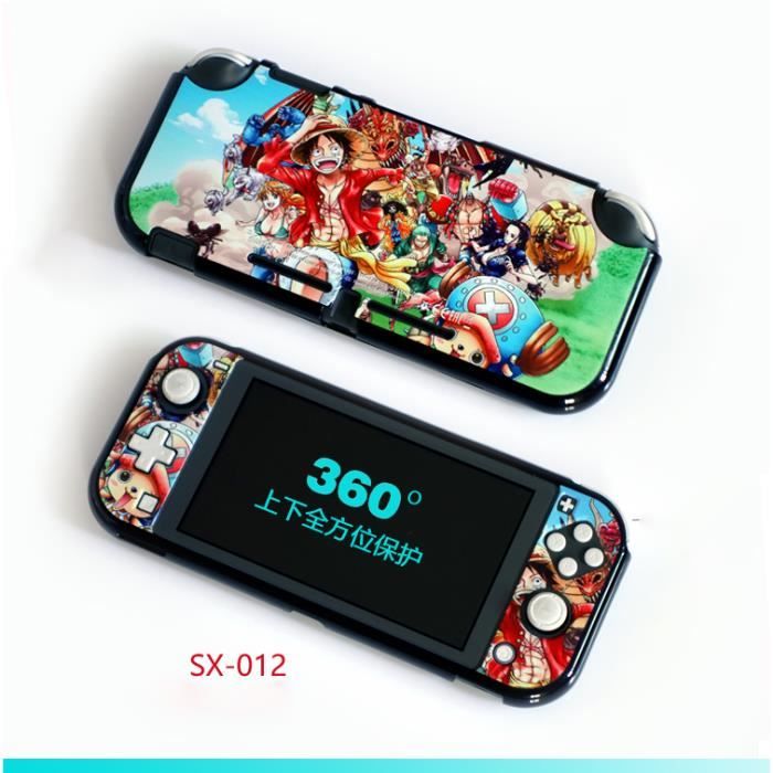 Housse étui silicone de protection pour console Nintendo Switch Lite - Gris  + Protection écran en verre trempé - Etui et protection gaming - Achat &  prix