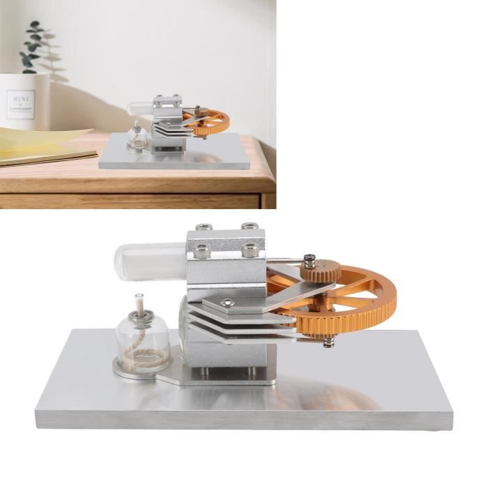 Modèle De Moteur à Vapeur De Haute Qualité, Jouet, Mini Moteur Stirling Kit De Construction Modele De Moteur A Reaction Pour Experience Physique Modèle De Moteur à Vapeur De Haute Qualité, Jouet, Mini Moteur Stirling Kit De Construction Modele De Moteur A Reaction Pour Experience Physique
