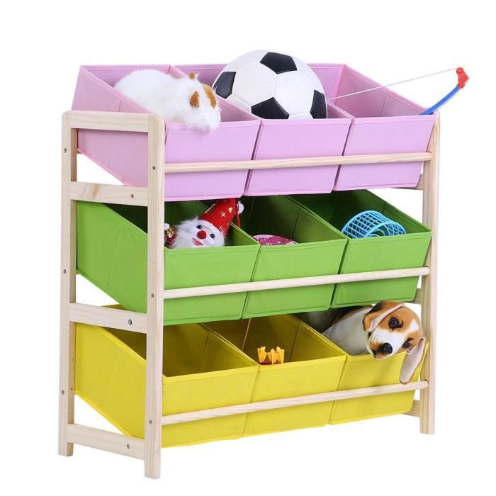 Meuble De Rangement Pour Jouets Et Livres Etagere De Rangement