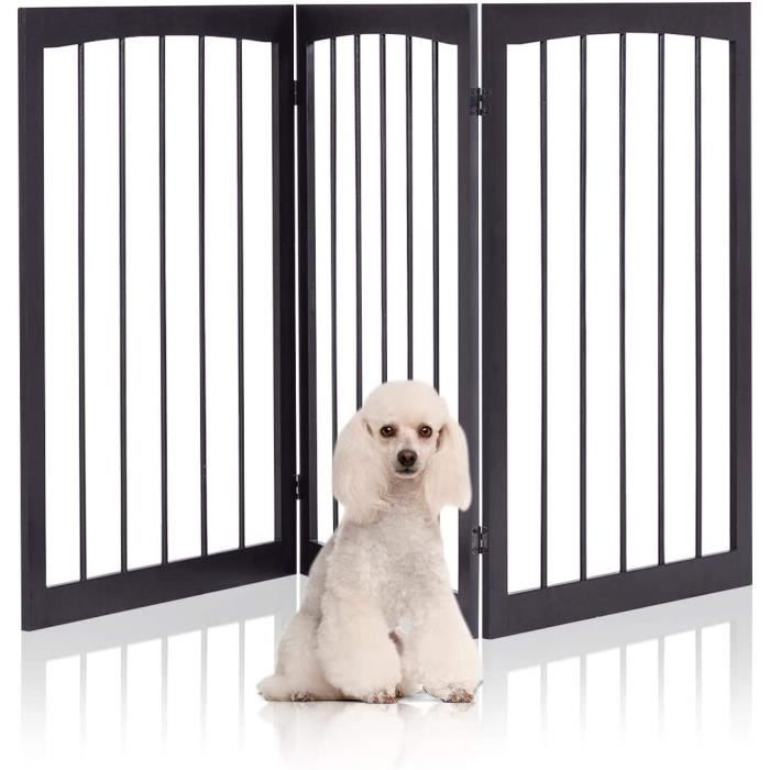 Barrière de sécurité semi-automatique avancée pour chiens et animaux  domestiques, barrière de sécurité sans perforation, barrière de sécurité  pour enfants, escalier d'intérieur, barrière d'isolation pour animaux de  compagnie - AliExpress