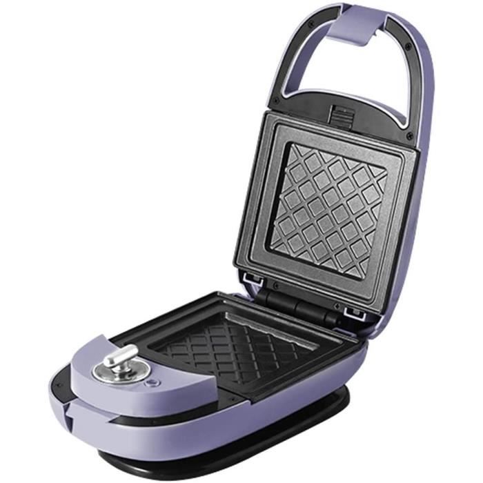 Gaufrier, avec 2 plaques mobiles faciles à nettoyer, contrôle