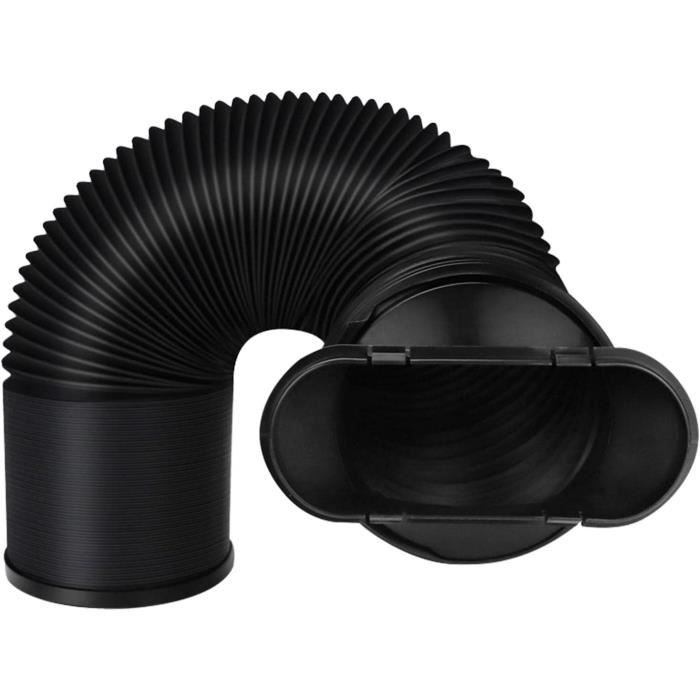 Tuyau D'éVacuation D'Air En Pvc Flexible Tube De Ventilation Universel Tuyau Kit Pour Climatiseur Mobile 2m Diametre 150 Mm A146 93310604