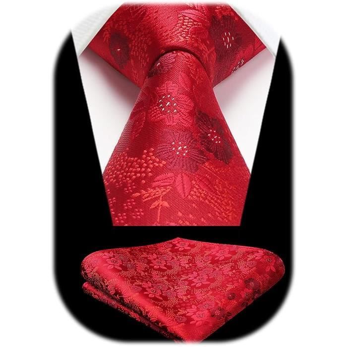Cravate,Mouchoir de poche carré en soie pour homme, couleur unie, bleu