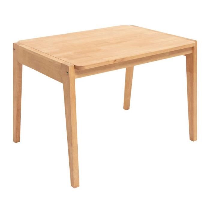 table enfant en bois "robin" 70cm marron