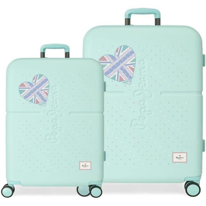 Annie Violet Valise Set 55-70 Cm Abs Rigide Serrure Tsa Intégrée 116L 7