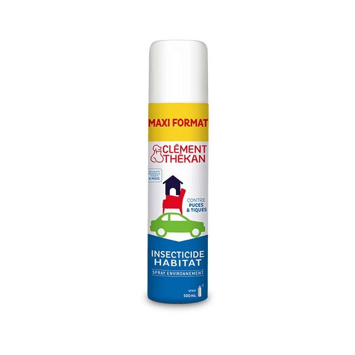 Clément Thékan Insecticide Habitat Anti-puces Antitiques 500ml