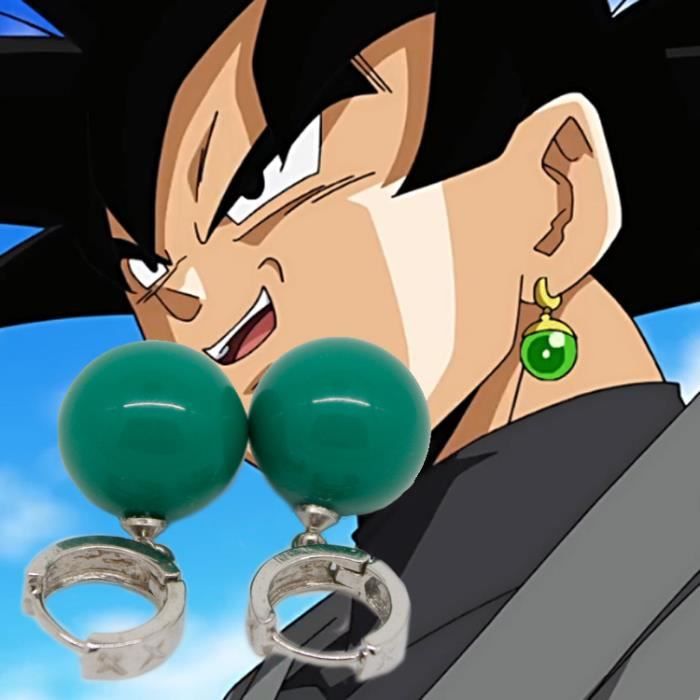 2017 New Original Dragon Ball Z Super Black Goku Zamasu Boucles D Oreilles Oreille Stud Toys 1pcs Achat Vente Boucle D Oreille 2017 New Original Dragon Ba Mixte Vert