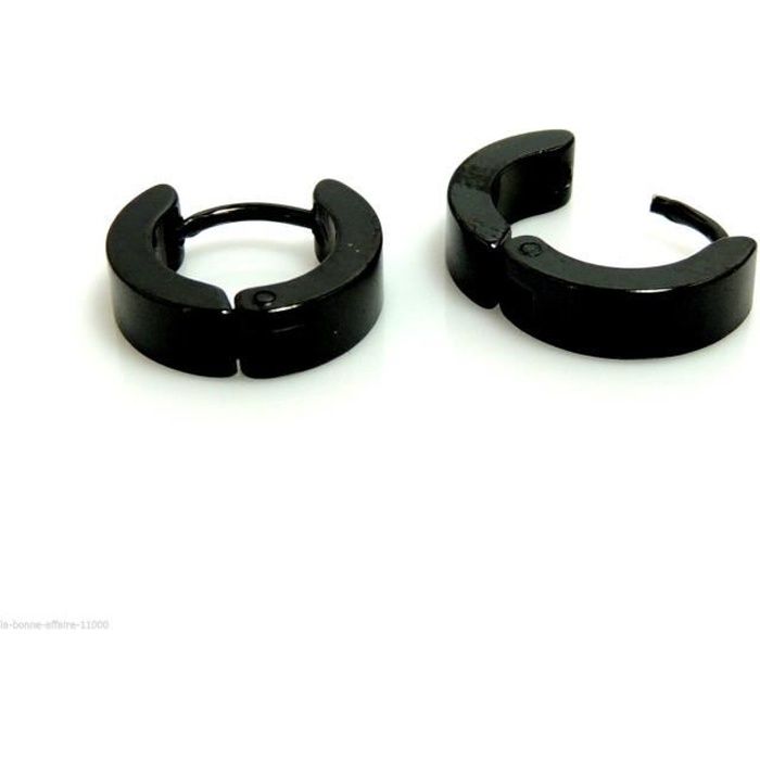 Paire Boucle d/'Oreille En Acier Iinoxydable Huggies Bijoux Hommes Femmes Créoles