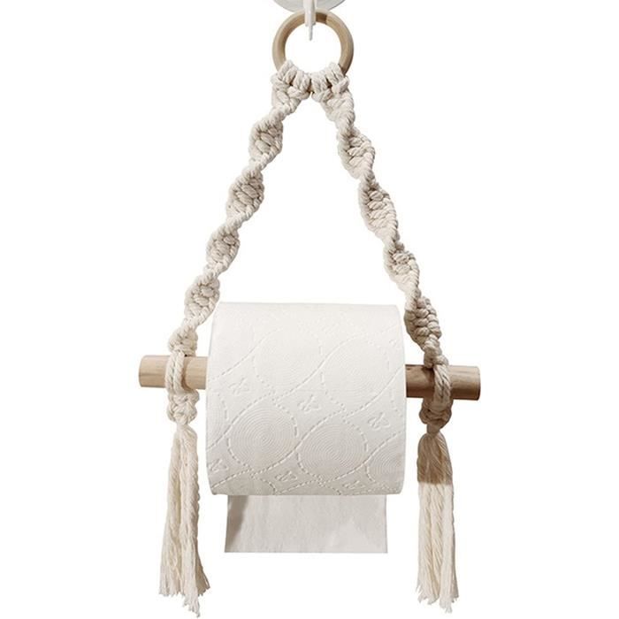Porte-papier Toilette Vintage Porte-rouleau Papier Créatif Rustique En
