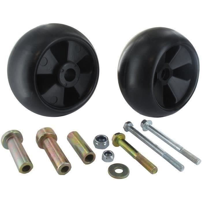 Roue anti-scalp adaptable John deere pour 737, 757 ZTRAK avec carters de coupes de 60 - Avec visseri