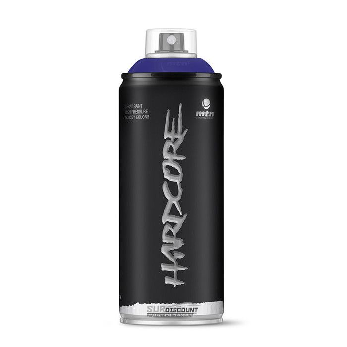 BOMBE DE PEINTURE MTN HARDCORE - 400 ML - R-9011 NOIR - Cdiscount