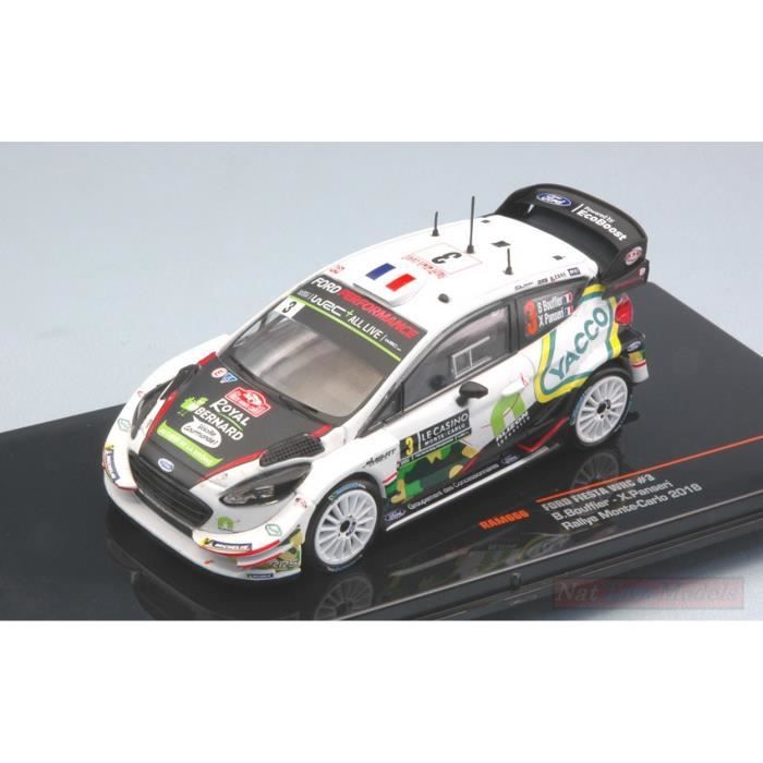 Ford Fiesta WRC 2018 – Bouffier Rallye Monte-Carlo, IXO 1/43 RAM666