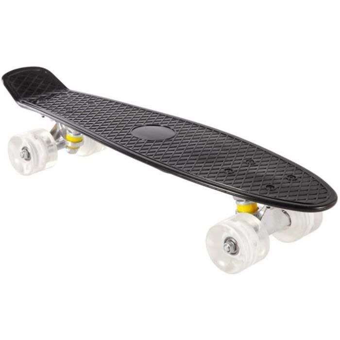 Skateboard complet mini cruisers rétro pour enfants, adolescents
