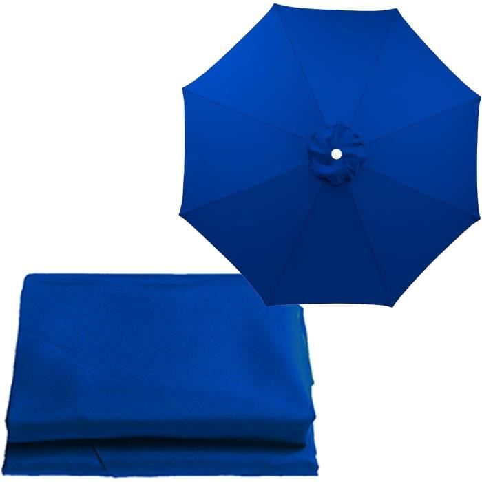 Toile De Remplacement Pour Parasol Déporté - Tailles 2m à 3m, 6 Ou 8 Baleines, Polyester Imperméable