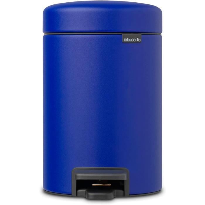 Poubelle De Salle De Bain 30 L Noire - Double Compartiment, Soft-close, Pédale - Pour Tri Sélectif Facile ! - 2