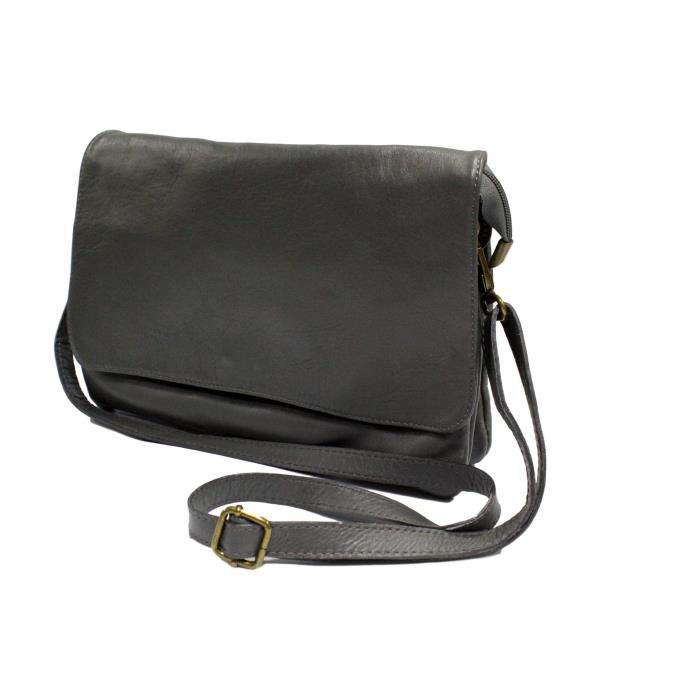 Pochette Cuir Loulou|Pochette Femme Cuir Loulou|Pochette Cuir Souple Femme loulo|Pochette Femme CHLOLY Petit Sac Cuir Loulou Italie Plusieurs Coloris