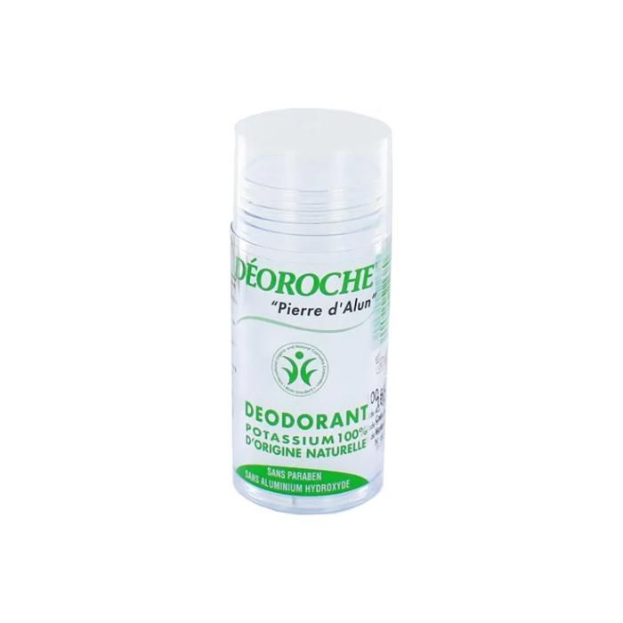 Déoroche Deodorant-Stick Aus Alaunstein – 100% Natürliches Kalium, 100 G, Ohne Aluminium, 24h Schutz